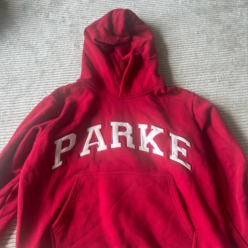 Parke Red Hoodie for Women
